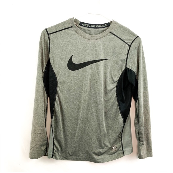 nike pro combat dri fit long sleeve